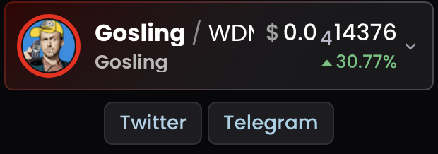 Gosling Coin (@gosling_sanko) on Twitter photo $gosling socials updated
website soon
#1 gosling coin on <a href="/SankoGameCorp/">Sanko GameCorp ©</a>
defined.fi/sanko/0x21d157… $gosling socials updated
website soon
#1 gosling coin on <a href="/SankoGameCorp/">Sanko GameCorp ©</a>
defined.fi/sanko/0x21d157…