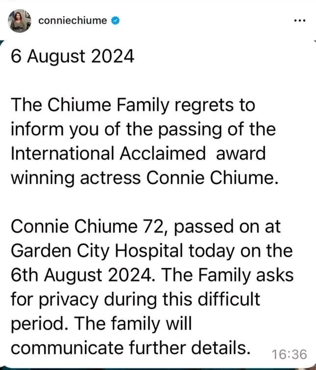 Dimpho88107797's tweet photo. #RIPConnieChiume Iyoh https://t.co/ehUdDhJ56s