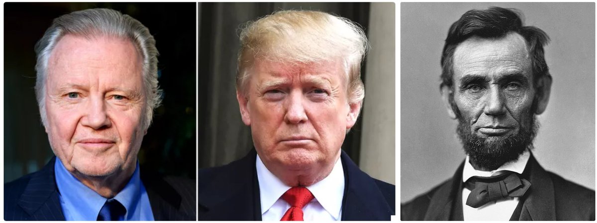 jeffferg843's tweet photo. I agree.

No President has 'faced greater challenges and enemies' like Trump since Lincoln - Jon Voight 

Do you agree with Jon Voight? https://t.co/1hnjULn9TW