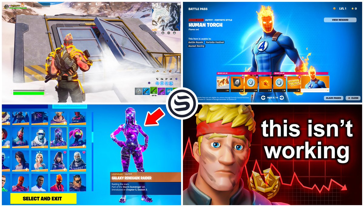 Some Recent Fortnite Thumbnails✍️
DM if you're looking to work together!🤝📩
#Fortnite #FortniteArt #FortniteC5S3Wrecked