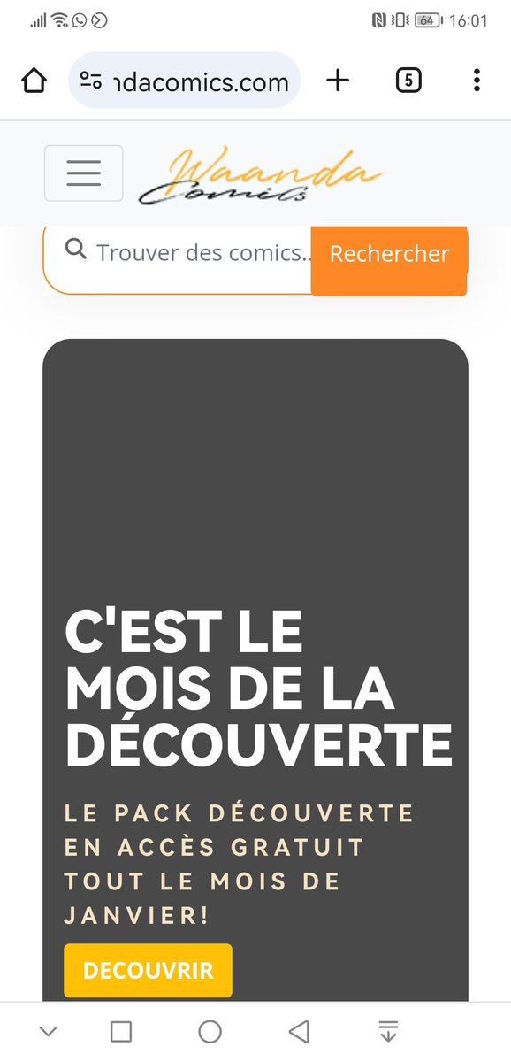 Paterson_peuf's tweet photo. @WaandaComics est votre espace pour public à partir de 10 ans. La plate-forme https://t.co/oLHYSzeZTL offre aux enfants des contenus de bandes dessinées en version physique et numérique.

Les BD y sont aux prix d'une brochette. 😉

Des contenus variés venant de toute l'Afrique. https://t.co/aVlCsSECvF