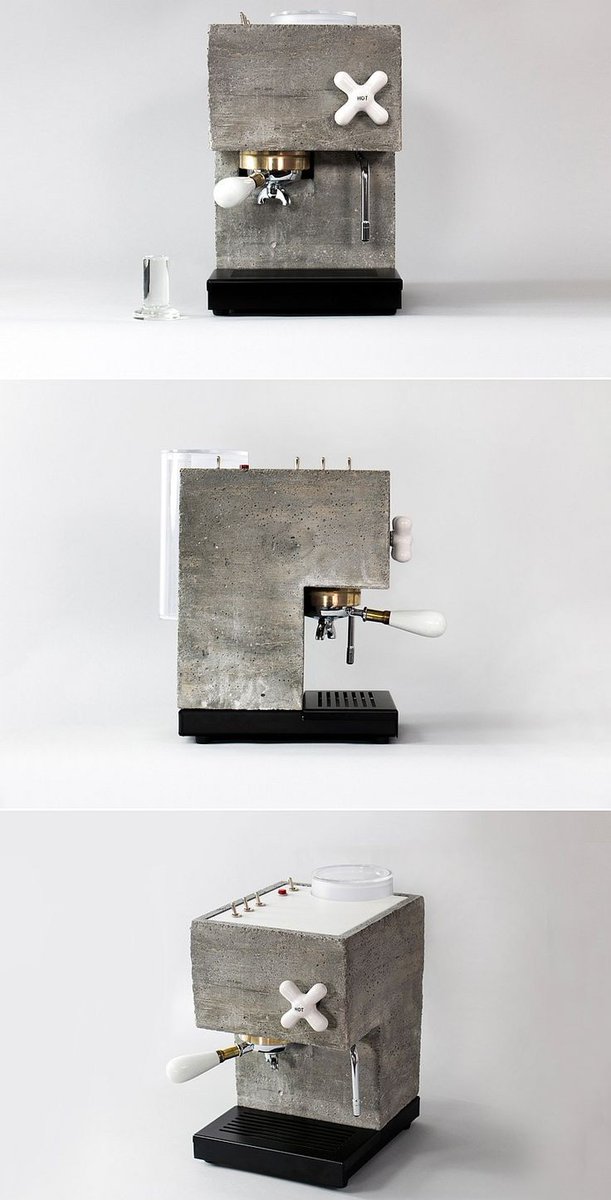 4AAAAart's tweet image. AnZa Concrete Espresso Machine