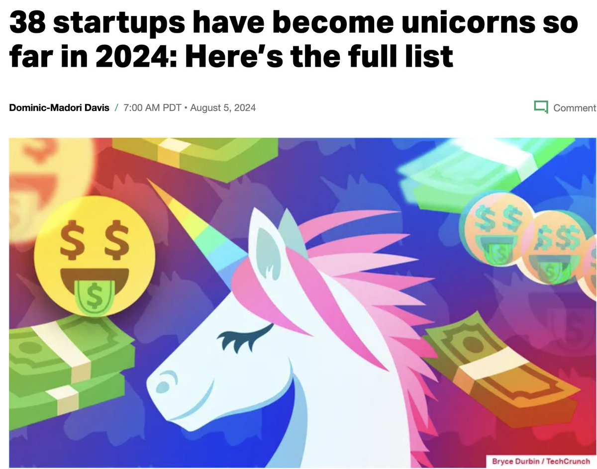 ionet's tweet photo. We are thrilled and honored to be featured on @TechCrunch's list of unicorn startups for 2024! 🦄🚀 

Check out the full list and join us in celebrating this milestone. 

Thank you for the continued support! In the mean time, always DYOR & stay informed. Let's keep building! 🦾

https://t.co/AVdzAu5kF6

 #UnicornStartups #TechCrunch #ioNet