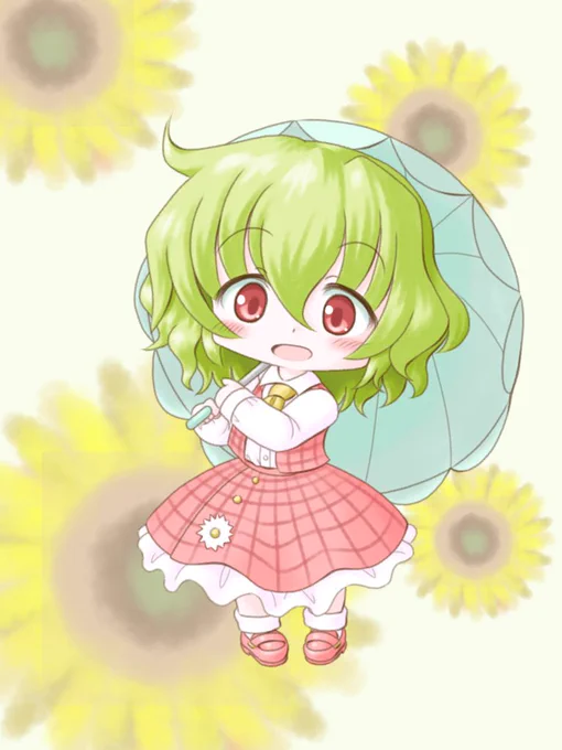 幽香ちゃんの日ですが新規絵がまだなので過去絵幽香ちゃん貼り貼り#8月7日は風見幽香の日 