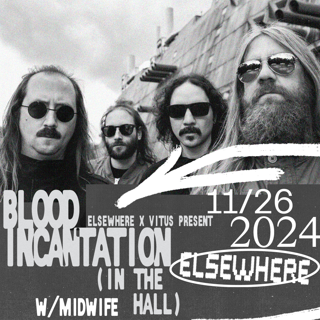 Saint Vitus (@saintvitusbar) on Twitter photo JUST ANNOUNCED: Blood Incantation welcomes you to enter the stargate and experience their new album, Absolute Elsewhere. Joining as special guest: amazing multi-instrumentalist Midwife—don't miss 11/26 at <a href="/elsewherespace/">𝚎 𝚕 𝚜 𝚎 𝚠 𝚑 𝚎 𝚛 𝚎</a> on sale FRI 10AM
SAVE FOR ACCESS: link.dice.fm/xc1fdee25c82 JUST ANNOUNCED: Blood Incantation welcomes you to enter the stargate and experience their new album, Absolute Elsewhere. Joining as special guest: amazing multi-instrumentalist Midwife—don't miss 11/26 at <a href="/elsewherespace/">𝚎 𝚕 𝚜 𝚎 𝚠 𝚑 𝚎 𝚛 𝚎</a> on sale FRI 10AM
SAVE FOR ACCESS: link.dice.fm/xc1fdee25c82