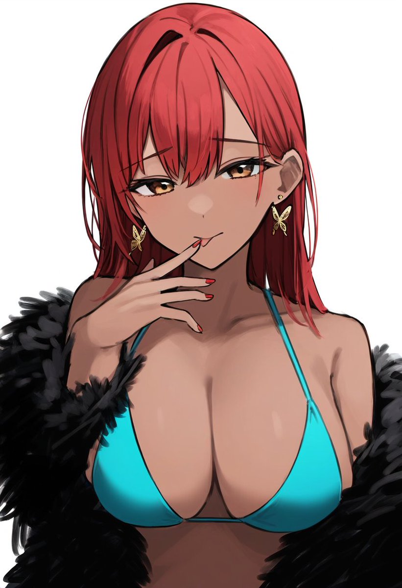 もちゲームの敵キャラ描いてもらってる。ヒロインの姉にして主人公のご主人様な蝶のサキュバスの大貴族。自分が治める人間牧場から魅了抵抗体質の主人公を買って、壊れにくい玩具として闘技場で戦わせては部下のサキュバス達に公開逆レさせる日々を送らせてた悪いやつ。こいつを倒すのが当面の目的 