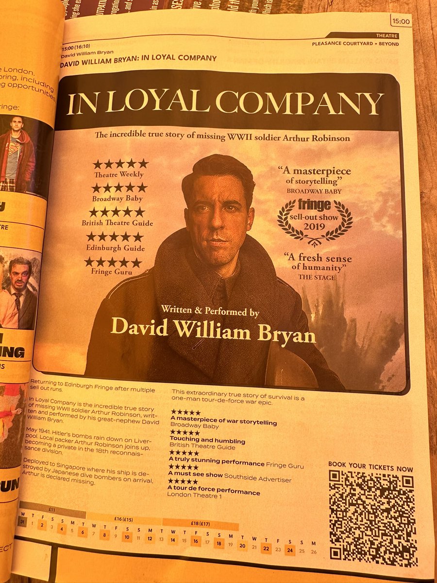 <a href="/davidwbryan/">David William Bryan</a> Damn that was good! Absolutely loved ‘In Loyal Company’. Thank you so much for such an incredible performance. ⭐️⭐️⭐️⭐️⭐️