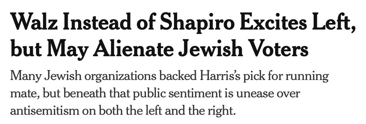 Simone Zimmerman (@simonerzim) on Twitter photo It’s incredibly frustrating and unhelpful that <a href="/nytimes/">The New York Times</a> and others keep repeating the dangerous lie that the only legitimate expression of Jewish politics is being hardline pro-Israel 🧵 It’s incredibly frustrating and unhelpful that <a href="/nytimes/">The New York Times</a> and others keep repeating the dangerous lie that the only legitimate expression of Jewish politics is being hardline pro-Israel 🧵