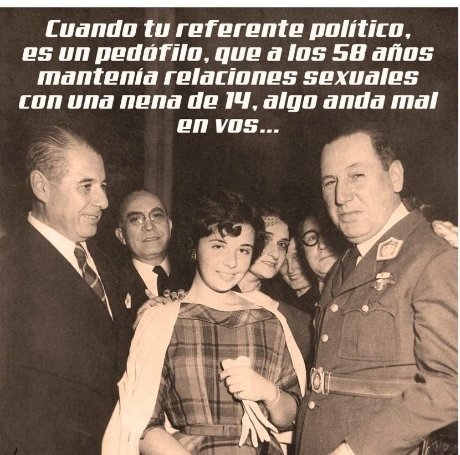 Ser mujer y votar al peronismo es como ser judío y votar a los nazis.
Perón era pedófilo. Néstor la fajaba a Cristina, Ottavis a Mayra y Alberto a Fabiola. Pablo Moyano asesinó a su esposa con sus manos. Alperovich, Espinosa, Guazzorra y Brieger violines.
La que no la vea...