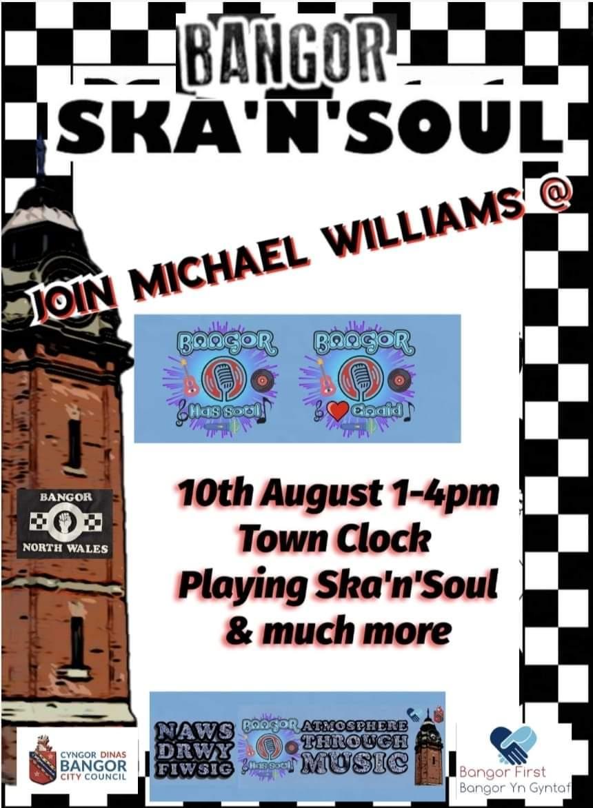 #northwales 
This weekend I'll be Djing by the town clock hopefully if everything goes to plan in aid of <a href="/CanolfanLonAba1/">Canolfan Abbey Road</a> #MentalHealthAwareness charity .
<a href="/NWalesSocial/">#NorthWalesSocial ⬆️🏴󠁧󠁢󠁷󠁬󠁳󠁿🤝</a> 
<a href="/BangorWalesNews/">The Bangor Aye</a> 
<a href="/dave_wakeling/">dave wakeling</a> 
<a href="/NewWaveAndPunk/">PunkAndNewWave</a> 
@_LoveGlasgow 
<a href="/ScotsPostPunk/">Scottish Post-Punk</a> 
Please help to   share 👍🏻✊🏻