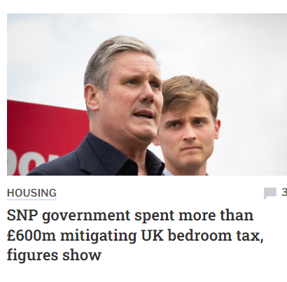 brawday's tweet photo. You wont get this if you vote Labour in Scotland. Wales still pay for bedroom tax. Only SNP will do this. https://t.co/jI6roJvI9l