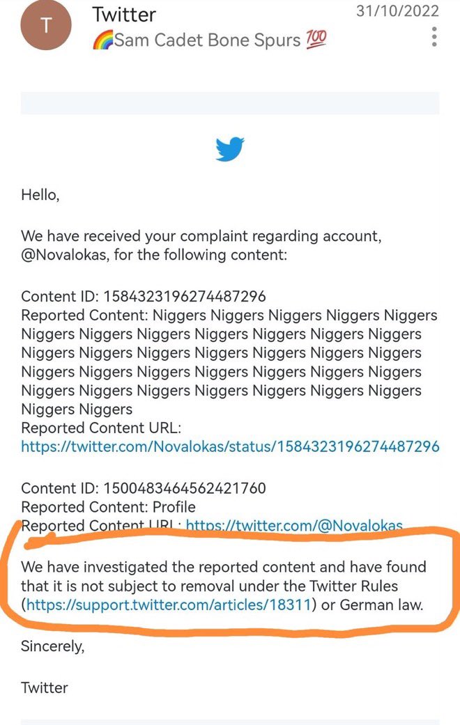 AlbaGuBrath1966's tweet photo. Here’s 2 examples of tweets….one was deemed ‘hateful conduct’, the other was deemed fine.
Don’t tell me Space Karen isn’t f*cking about on here and isn’t influencing politics, and right wing rhetoric https://t.co/dpOc5KpR12