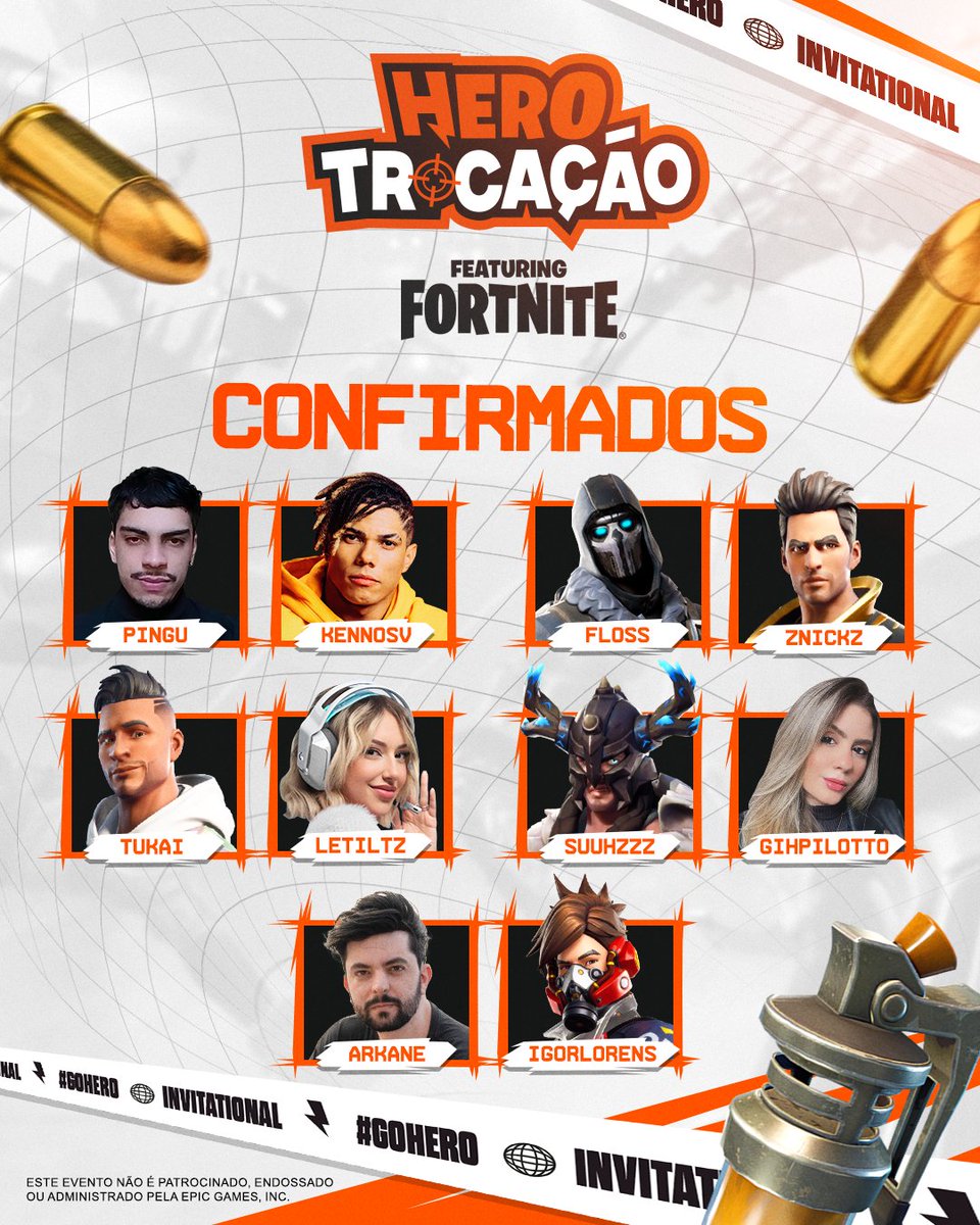 <a href="/loud_gabzera/">LOUD gabzera</a> <a href="/guigzvlr/">Guigz</a> <a href="/916Gon/">HERO 916Gon</a> <a href="/sabininhufam/">HERO Sabininhu</a> <a href="/gonzagabr_/">Felipe Gonzaga</a> <a href="/Sprizey_/">Sprizey</a> <a href="/Miaslv4/">Mia Slv</a> <a href="/f00se_/">f00se</a> tem mais 5 duplas prontas pra trocar tiro!

se liga na galera que já tá confirmada aqui na thread ⚡