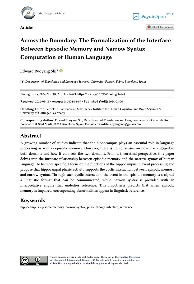 Biolinguistics tweet media
