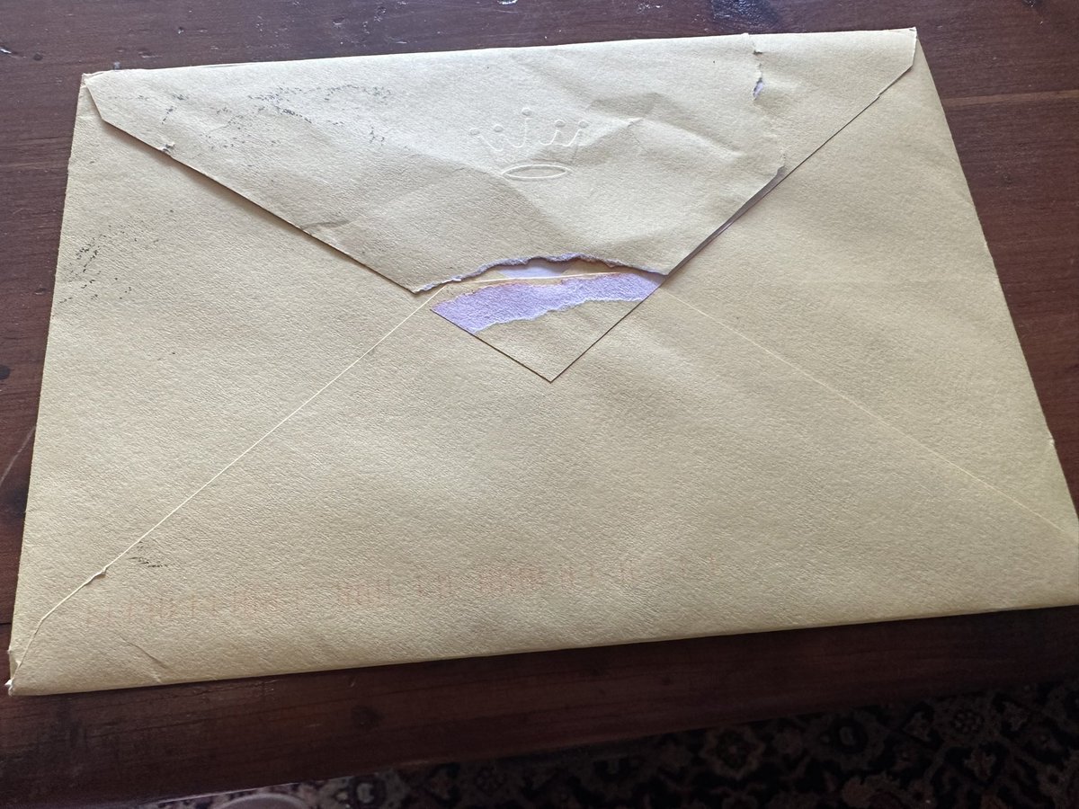 BMeeley's tweet photo. Hey, @USPS. No, there was no check or cash in my wife’s birthday card. #facepalm https://t.co/gUcJJd1Z3n