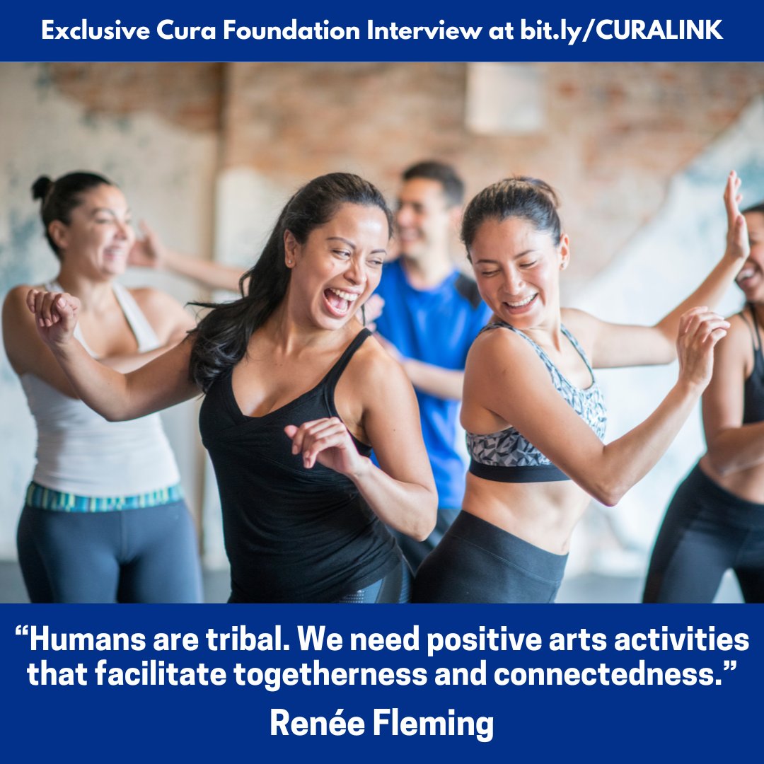 The Cura Foundation (@curafdn) on Twitter photo Emerging data in art and science research shows that the arts have powerful effects on the mind and body. Read our latest #CuraLink with <a href="/ReneeFleming/">Renee Fleming</a>, world-renowned soprano and arts and health advocate on #MusicAndMind.
bit.ly/CURALINK Emerging data in art and science research shows that the arts have powerful effects on the mind and body. Read our latest #CuraLink with <a href="/ReneeFleming/">Renee Fleming</a>, world-renowned soprano and arts and health advocate on #MusicAndMind.
bit.ly/CURALINK
