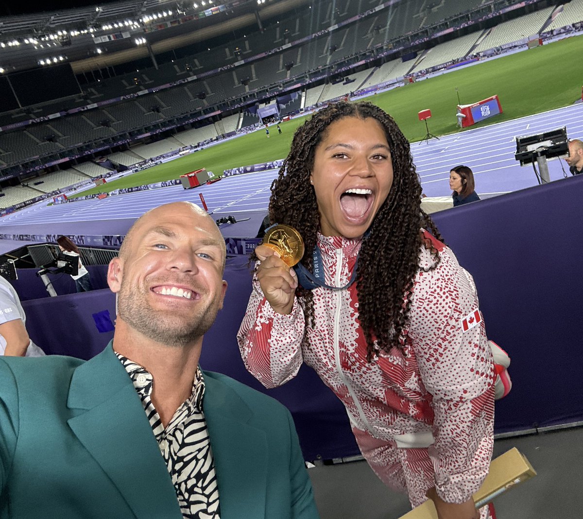 Camryn Rogers is JOY 

I’ll never forget being in Tokyo together for her debut. She finished fifth. And was just as joyful then.

These Canadian athletes are fierce competitors and are kind, thoughtful and caring people as well. Champions in every sense.