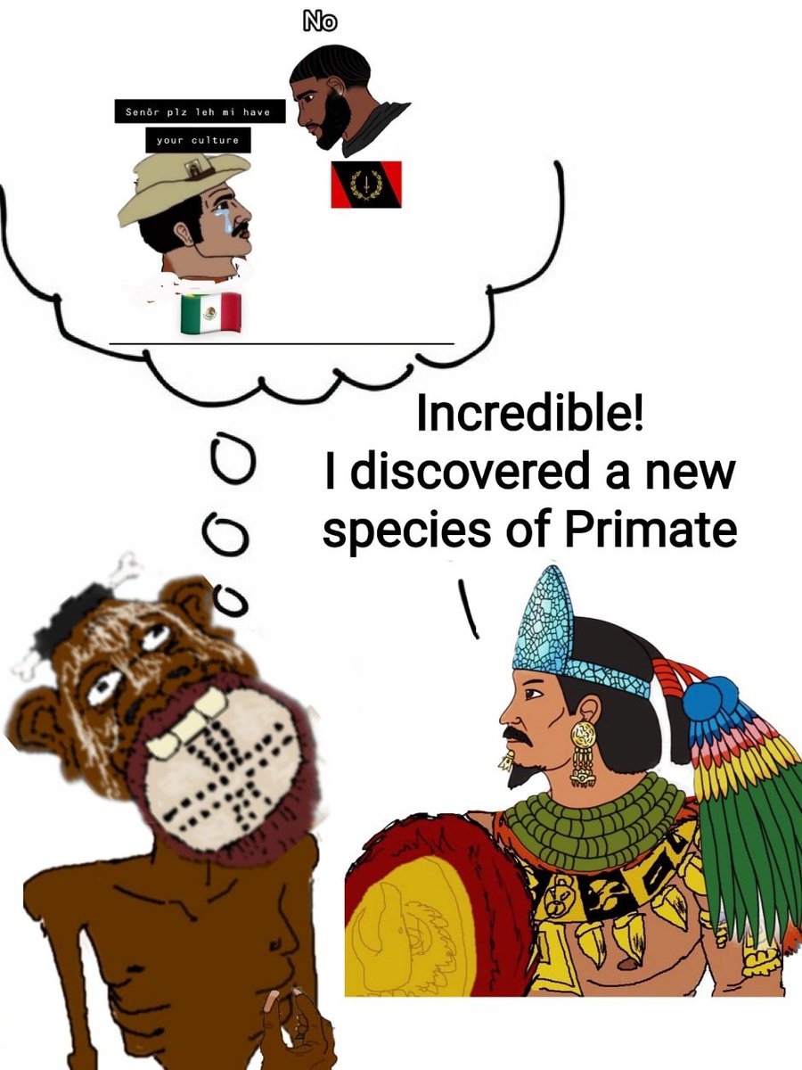The ⚫🦍 are an invasive species that only know how to destroy.

They lower the IQ, appropriate the history of the natives &amp; are violent who have no logic.

That species should've gone extinct, but whites with their ⚫🦍 fetish, protected them &amp; exported them around the world.