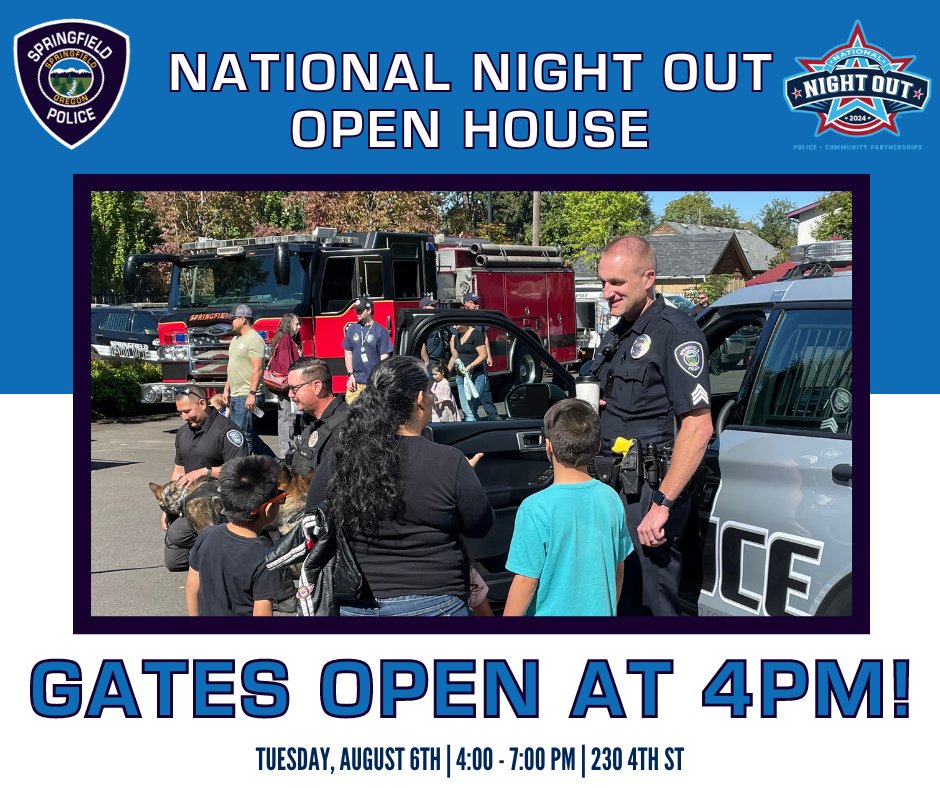 We can't wait to see you here at the Springfield Justice Center! Gates open at 4pm!