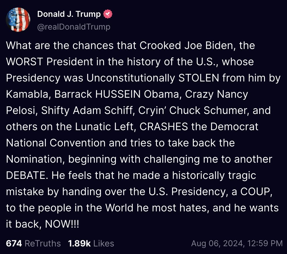 This is what shitting your pants looks like in a tweet.