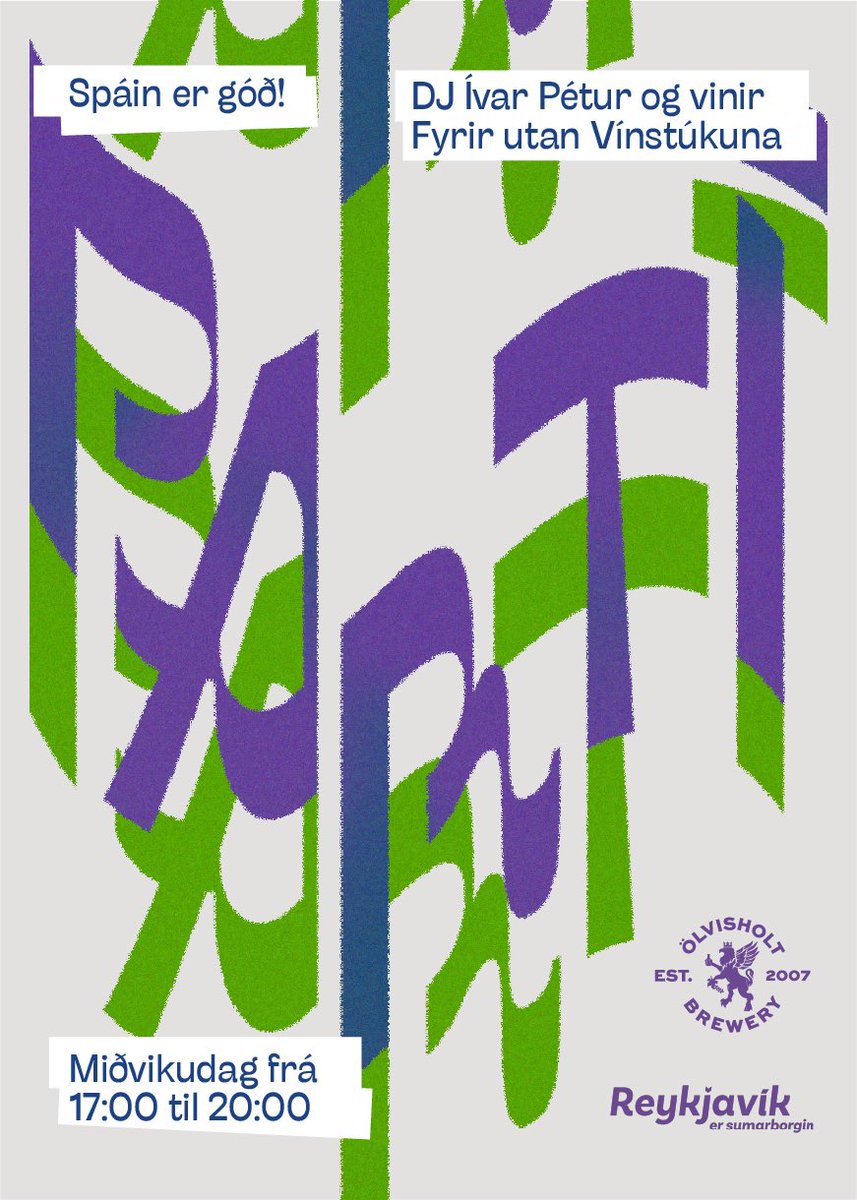 PSA! 

Það er spáð BONGÓ á morgun, mögulega eina bongó sumarsins og af því tilefni ætla <a href="/IvarPetur/">Ívar Pétur</a> og <a href="/tiusopar/">Vínstúkan tíu sopar</a> að bjóða í dans partý á laugaveginum á morgun. 

Það þarf ekki alltaf að vera leiðinlegt