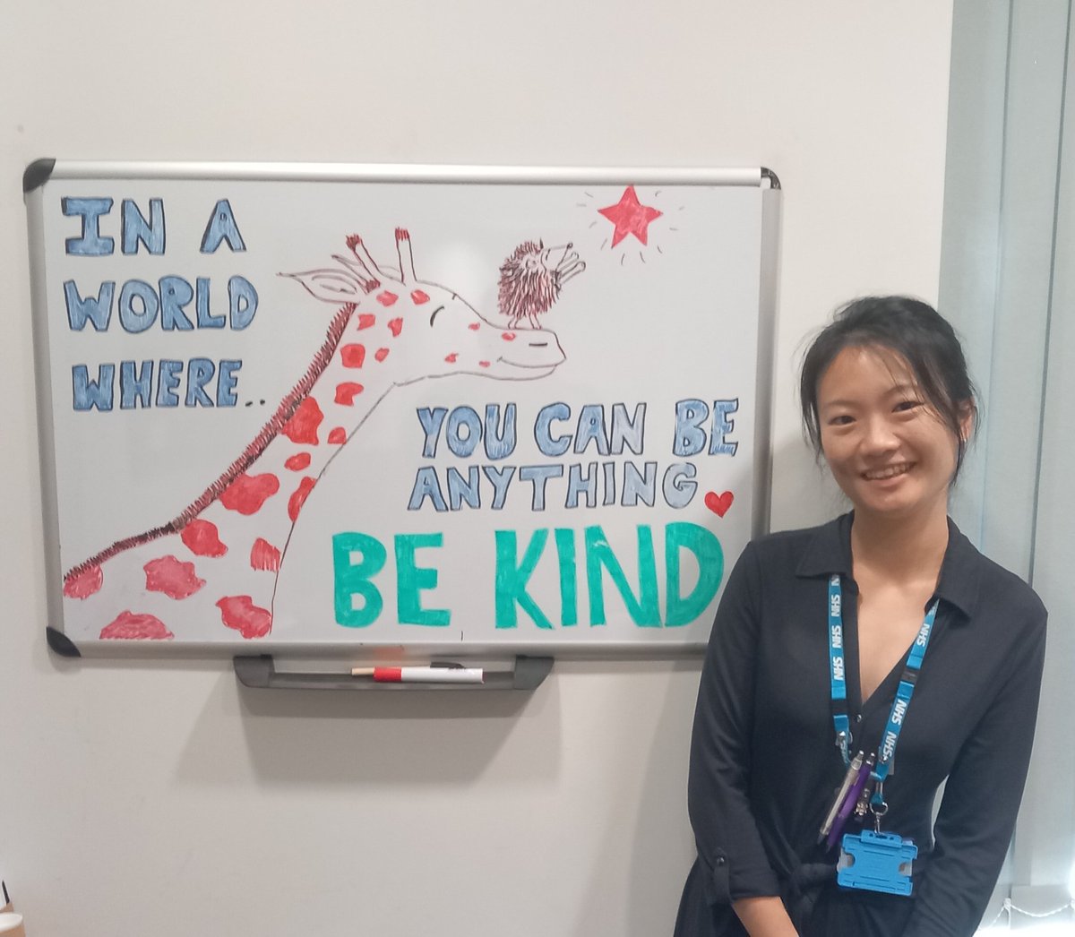 Shahid Islam (@shahid_islam) on Twitter photo A fond farewell today to our amazing colleague Nee Wong.
Seems appropriate to share a photo of you next to this artistic advice which the world could do with right now.
Artwork by <a href="/DrAnnaChavez/">Anna Cronin de Chavez</a> A fond farewell today to our amazing colleague Nee Wong.
Seems appropriate to share a photo of you next to this artistic advice which the world could do with right now.
Artwork by <a href="/DrAnnaChavez/">Anna Cronin de Chavez</a>