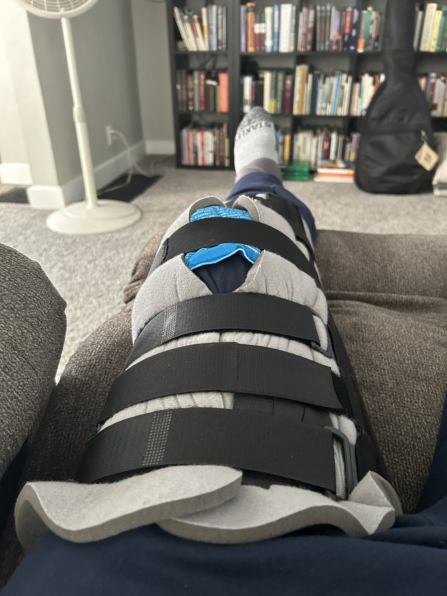 MrPrattsClass's tweet image. Everyone’s been showing off their #firstdayofschool2024 pics. So here’s mine. I see the surgeon tomorrow morning, will schedule surgery, then plan rehab. I would appreciate your prayers.