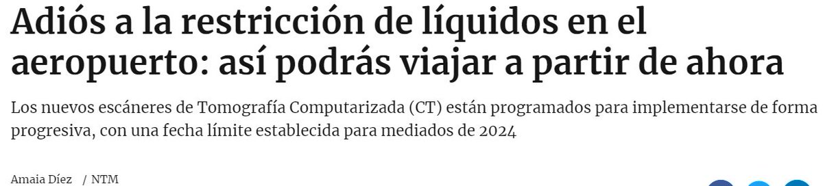 TxusRek's tweet photo. @deia_eus Entonces llevamos ya 2 meses pudiendo viajar con líquidos. https://t.co/XWpz9IKJH9
