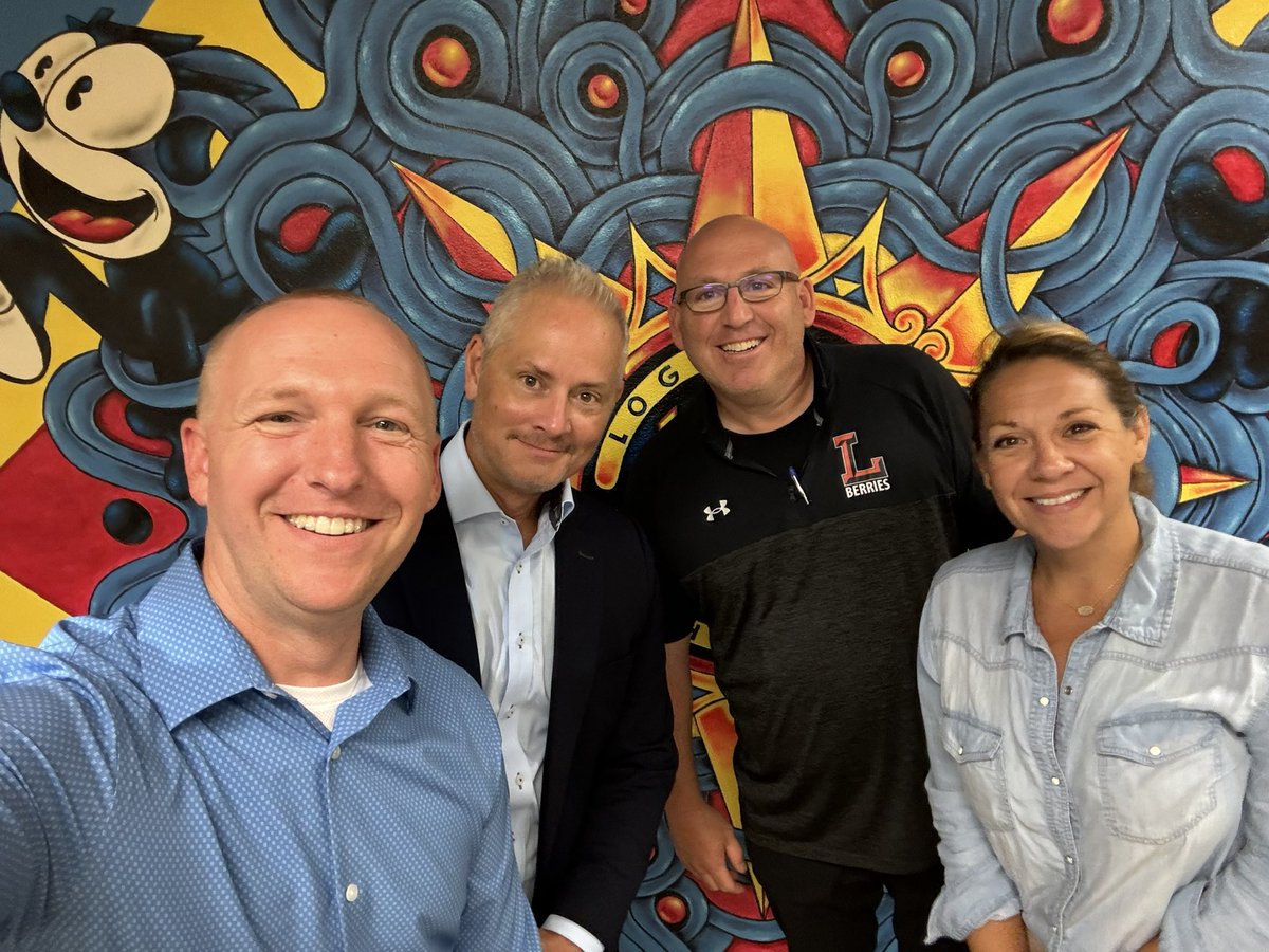 Your Berry administrative team is excited to kick off the 2024-2025 school year tomorrow! Welcome back Berries! 🔴⚫️ #GoBerries
(Left to Right)
Mr. Miller, Associate Principal 
Mr. Jones, Principal 
Mr. Dubes, Assistant Principal 
Mrs. Fretwell, Assistant Principal