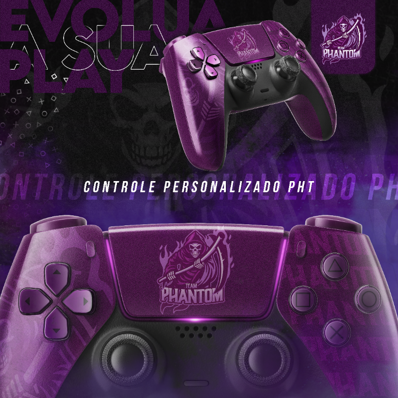 PhantomTeamFGC's tweet photo. ~EVOLUA A SUA GAMEPLAY

Esse controle personalizado PHT pode ser seu, basta apenas nos ajudar em nosso projeto de arrecadação de fundos do time!

Clique no link dos comentários para mais informações!

Dê um RT para fortaleçer a campanha☠️💜

#dualsense #ps5 #playstation https://t.co/W13Kbmh3Vq