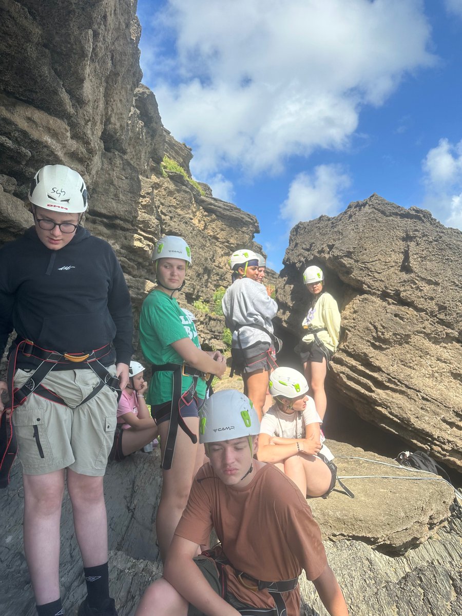 An amazing time rock climbing today with  the red team, Thank you to our amazing  instructors  that kept us safe whilst doing such a fun activity  🧗‍♂️
