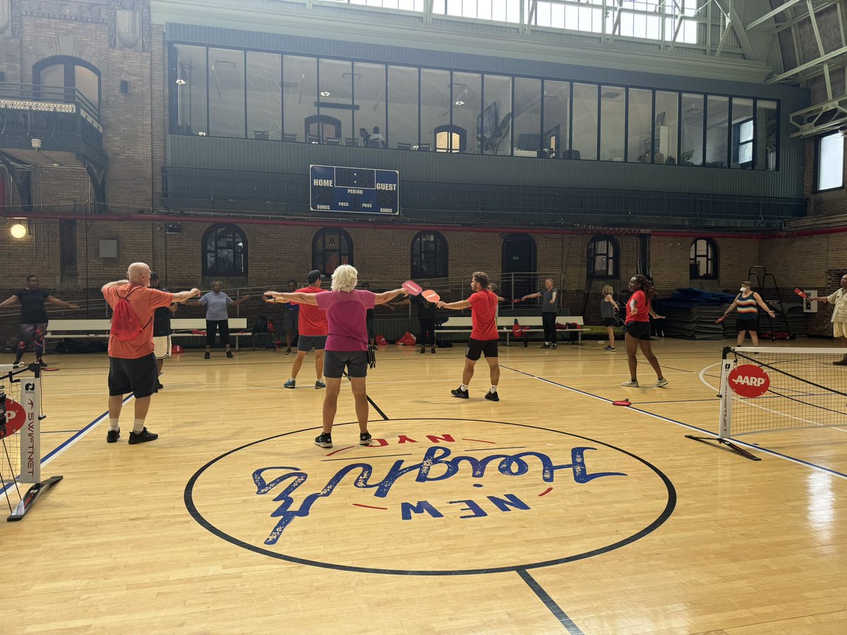 HuilinNY's tweet photo. Here at Brooklyn for series of Pickleball activities with our local members. Go have fun! @AARPNY https://t.co/GvWSFgN5rd
