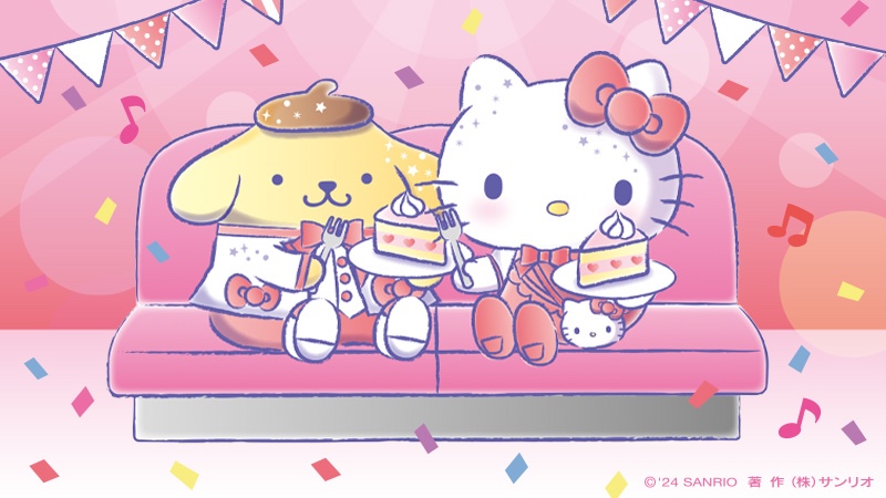 今日は、キティちゃんとカラオケに来てるんだ♪全国の「カラオケ