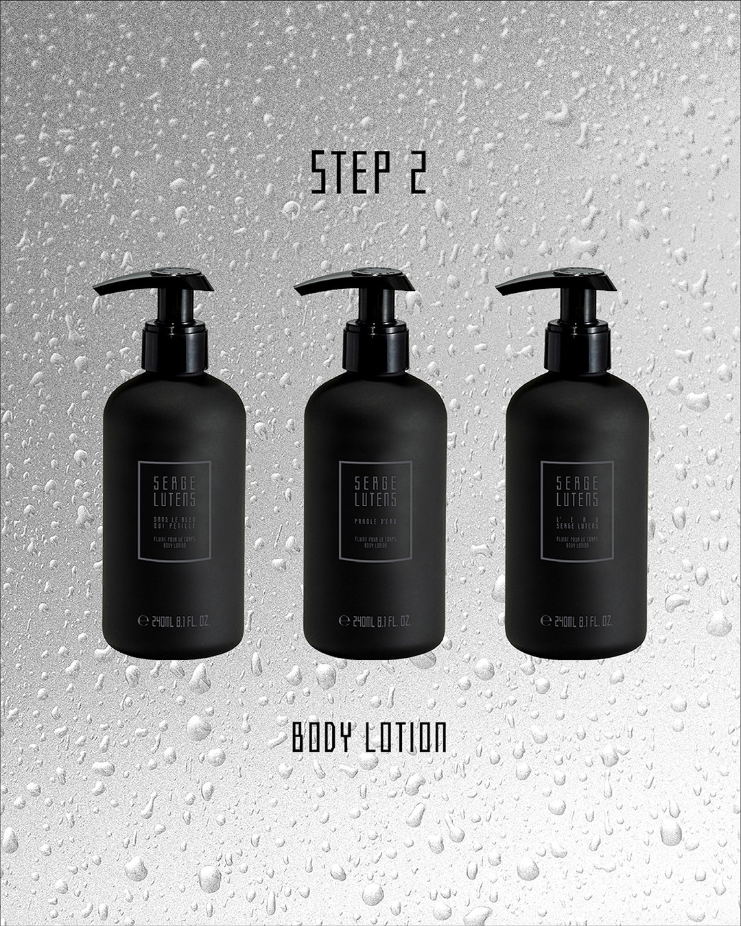 SERGE LUTENS ハンド＆ボディクレンジングジェル 3本セット