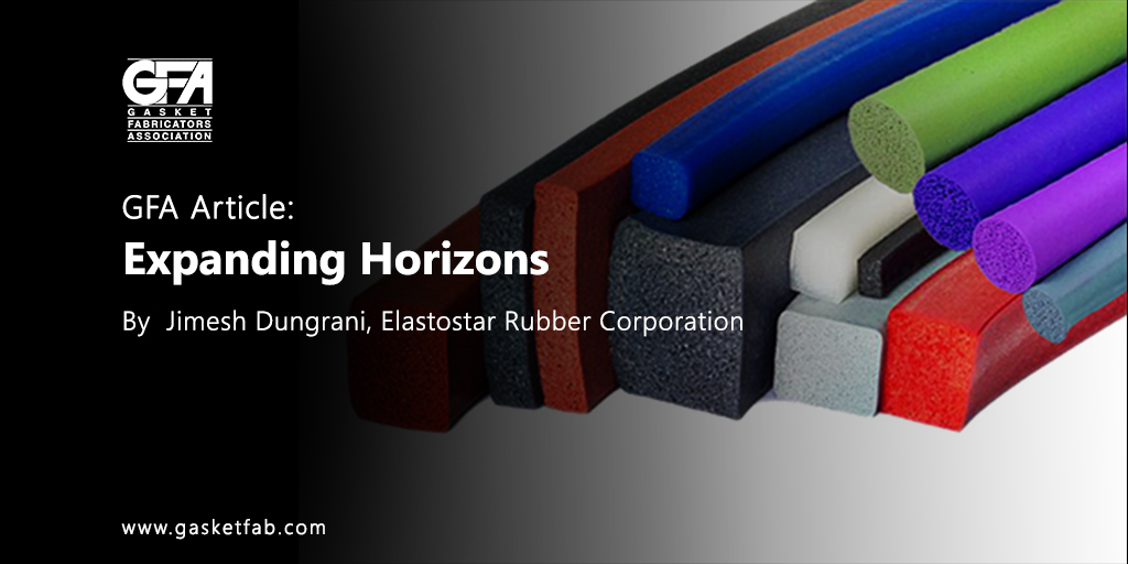 Expanding Horizons by Jimesh Dungrani, Elastostar Rubber Corporation

Dive into the latest insights and trends in the gasket industry with GFA technical articles! gasketfab.com/resources/ 

#Fabrication #Gaskets