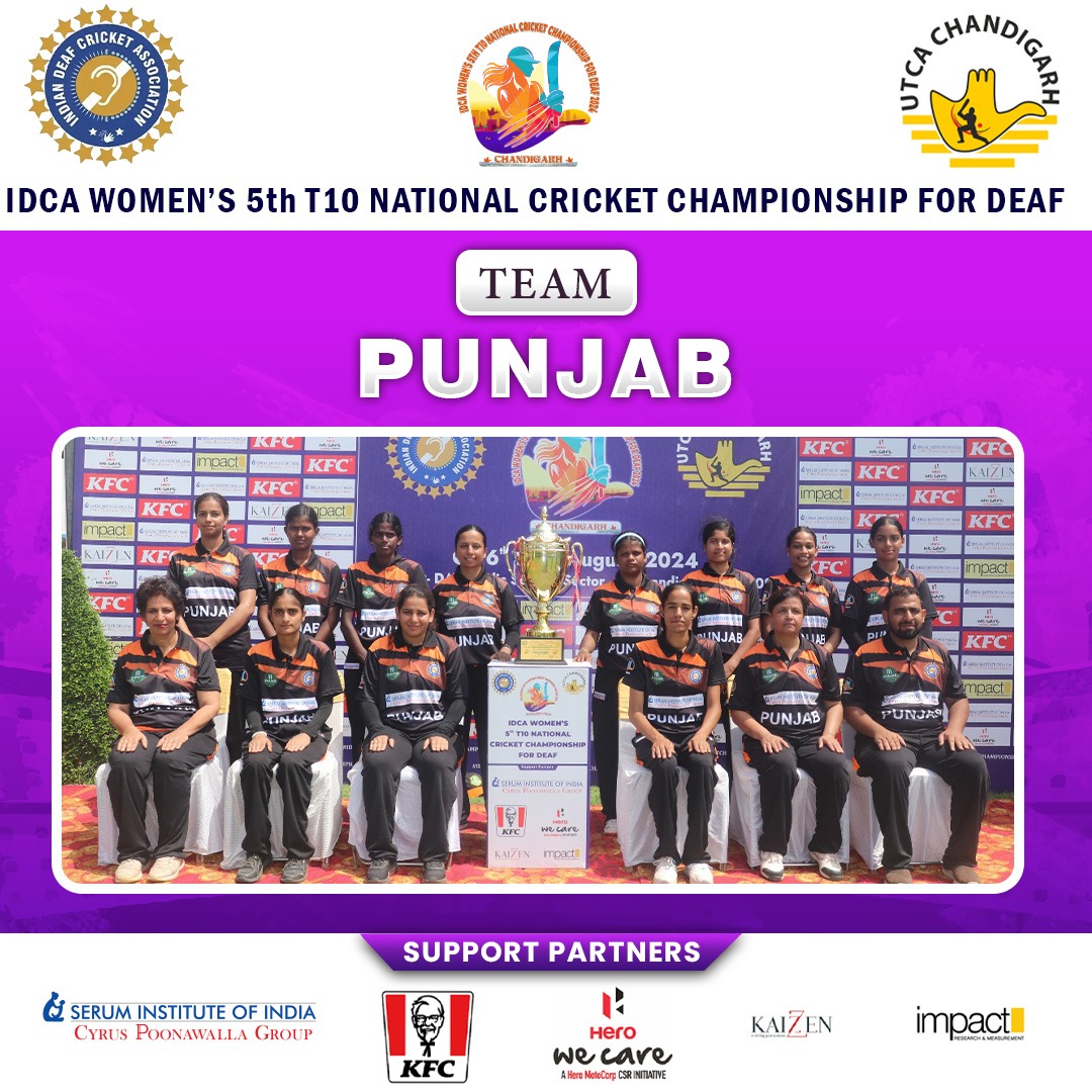 official_idca's tweet photo. 🏏✨ Presenting our Women's Teams for the IDCA Women's 5th T10 National Cricket Championship for Deaf. Let's cheer them on
@UTCAChd @SanjayTandonBJP @SerumInstIndia @KFC_India @HeroMotoCorp
#stateteams #Indian #TeamIndia #WomenEmpowerment #deafcricket https://t.co/HqBpbei0yx