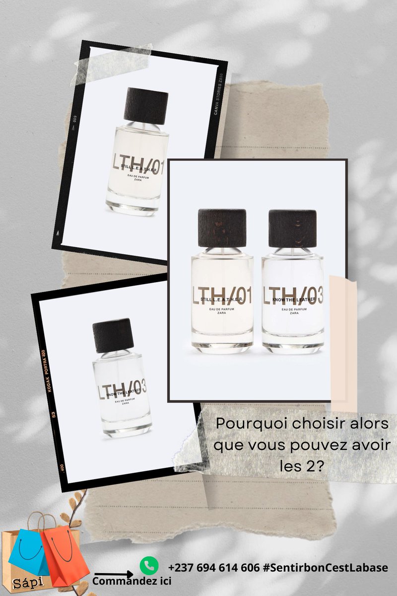 Sapi_237's tweet photo. Pourquoi choisir, alors vous pouvez avoir les 2? 
Des notes de cuir pour vous réchauffer 
Commandez dès maintenant 
#SentirBonCestLaBase
#Sapi https://t.co/BW8HD4mUea