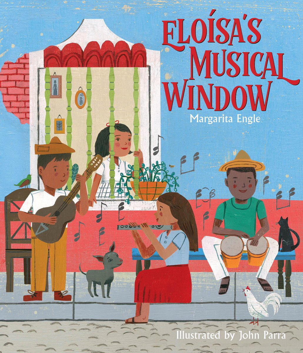 margaritapoet's tweet photo. Three books will be released three weeks from today! #JohnParra #RafaelLopez #MargaritaEngleBooks #Cubabooks #PictureBooks #NewBooks #childrensbooks #Librosenespañol #LatinxBooks #LatineBooks #music https://t.co/kHErVxSNSw