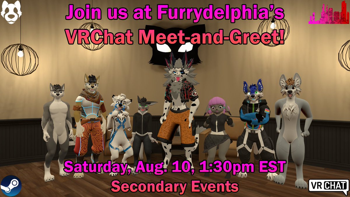 The vr chat meet and greet is this Saturday.  Hope to see everyone there