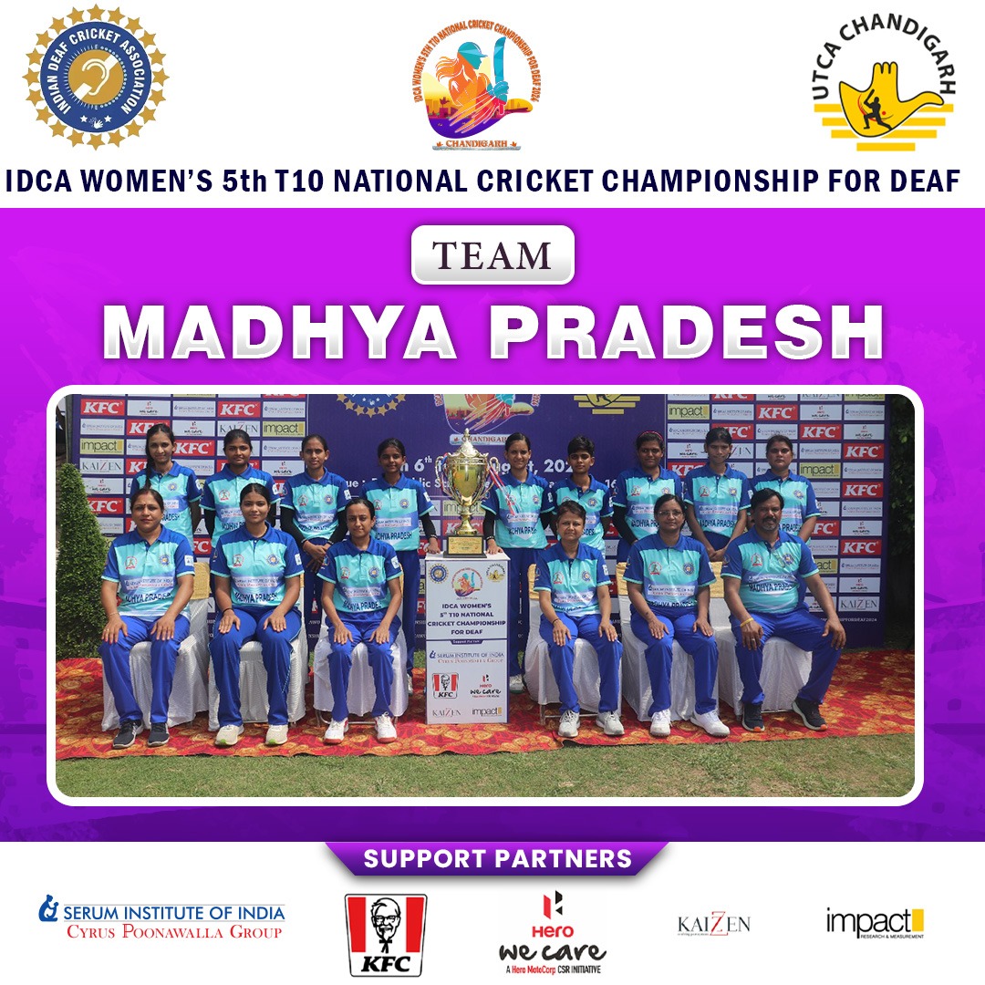 official_idca's tweet photo. 🏏✨ Presenting our Women's Teams for the IDCA Women's 5th T10 National Cricket Championship for Deaf. Let's cheer them on
@UTCAChd @SanjayTandonBJP @SerumInstIndia @KFC_India @HeroMotoCorp
#stateteams #Indian #TeamIndia #WomenEmpowerment #deafcricket https://t.co/rGL0hh75RY