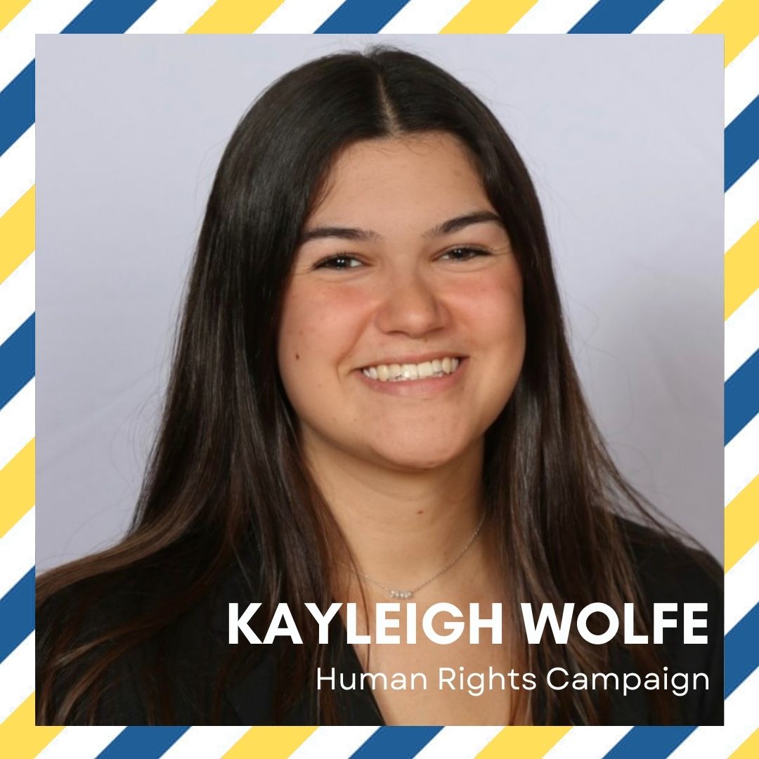 UDBidenInst's tweet photo. Today we are featuring a postcard from Kayleigh Wolfe, who is interning with the Human Rights Campaign this summer!
The Human Rights Campaign is America's largest civil rights organization working to achieve LGBTQ+ equality.
#BISummerIntern https://t.co/aUdrLXZmYZ