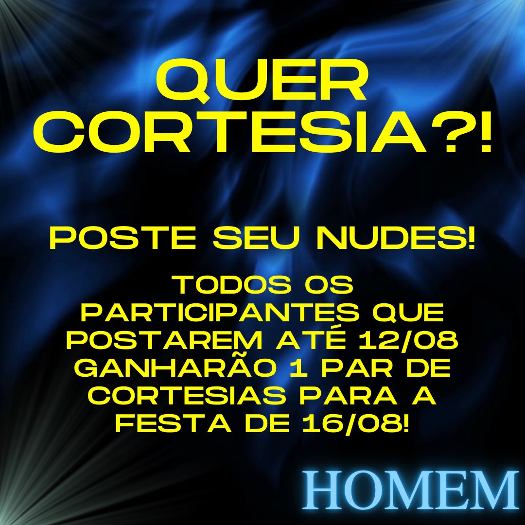 Festa Homem Brasília tweet media