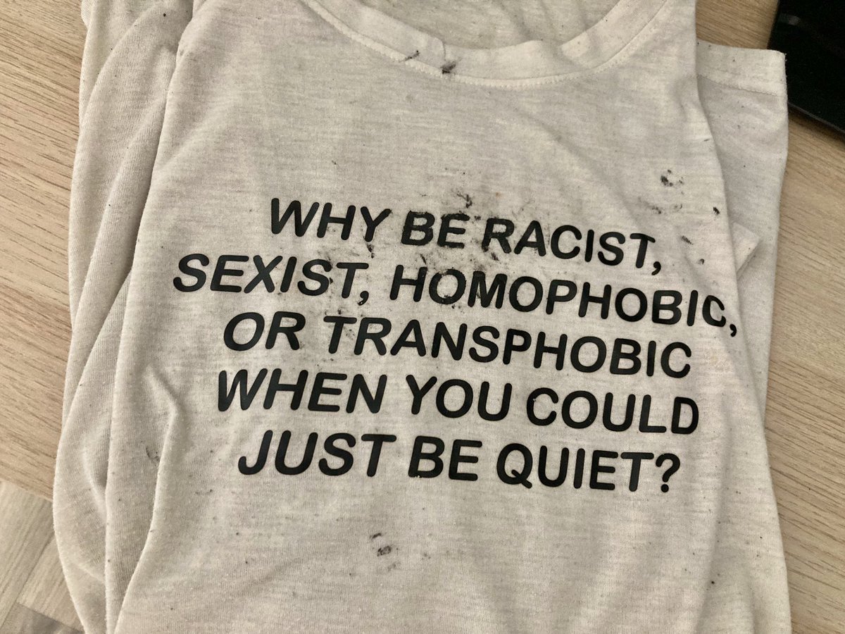 This is a tshirt my youngest child made and this is the last post I will ever make on this website