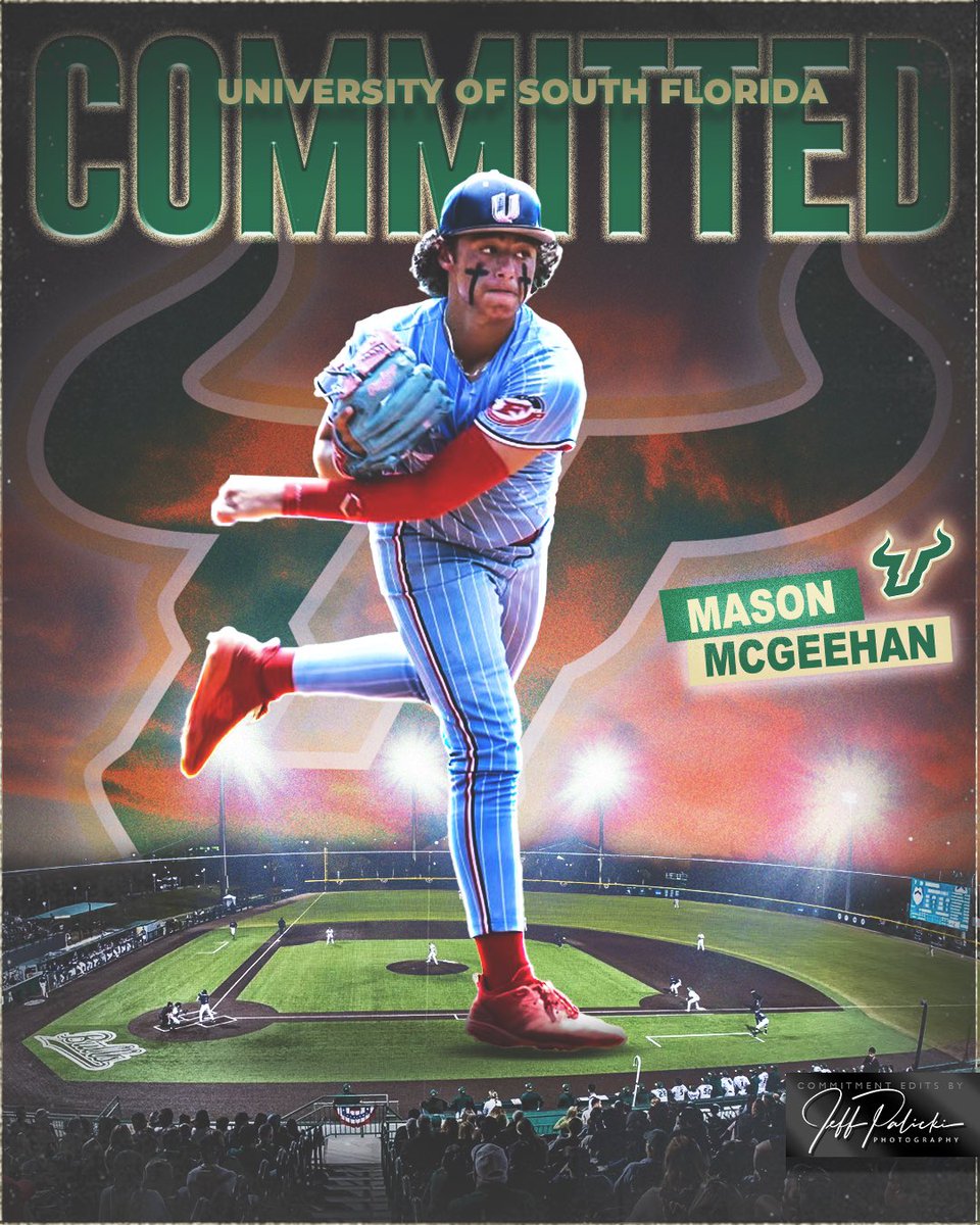 Mason McGeehan (@mason_mcgeehan) on Twitter photo I am excited and blessed to announce that I will be continuing my academic and athletic career at the University of South Florida ๐ค๐ผ<a href="/USFBaseball/">USF Baseball</a>. I would like to thank god, family, friends, and coaches that have had an impact & supported my continued growth. <a href="/CBU_FL/">๐บ๐ธCBU๐บ๐ธ</a> #redhatnation I am excited and blessed to announce that I will be continuing my academic and athletic career at the University of South Florida ๐ค๐ผ<a href="/USFBaseball/">USF Baseball</a>. I would like to thank god, family, friends, and coaches that have had an impact & supported my continued growth. <a href="/CBU_FL/">๐บ๐ธCBU๐บ๐ธ</a> #redhatnation