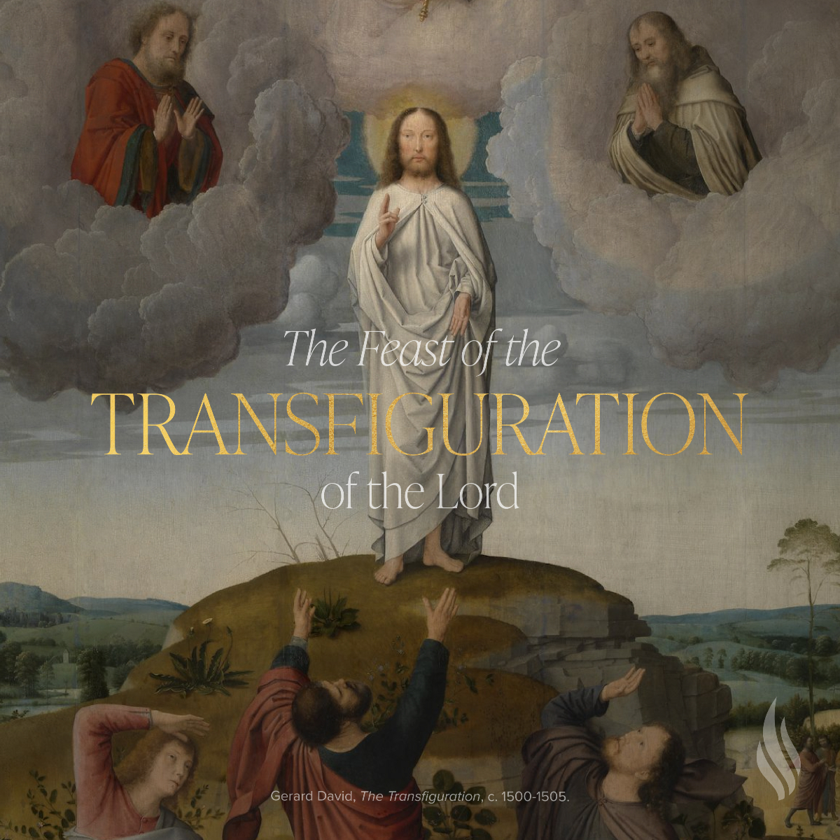 BishopBarron's tweet photo. "At his Transfiguration, Christ showed his disciples the splendor of his beauty." —St. Thomas Aquinas https://t.co/vaNbnS3wFQ