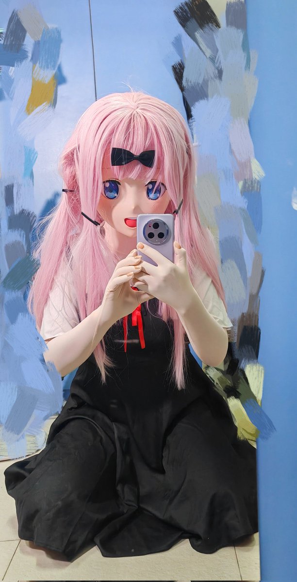 书记可爱捏 #kigurumi #藤原千花