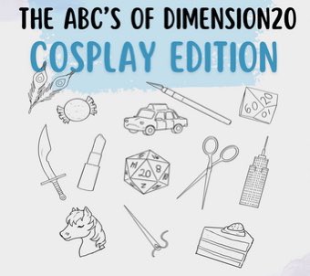 this year i put together a child’s abc book featuring dimension20 cosplays!! i’m insanely proud of it and how it turned out and I thank everyone so deeply for their participation!! please check it out and all the other amazing zines this year!! itch.io/b/2598/dimensi… <a href="/d20zinejam/">D20 ZINE JAM ❤️✏️</a>