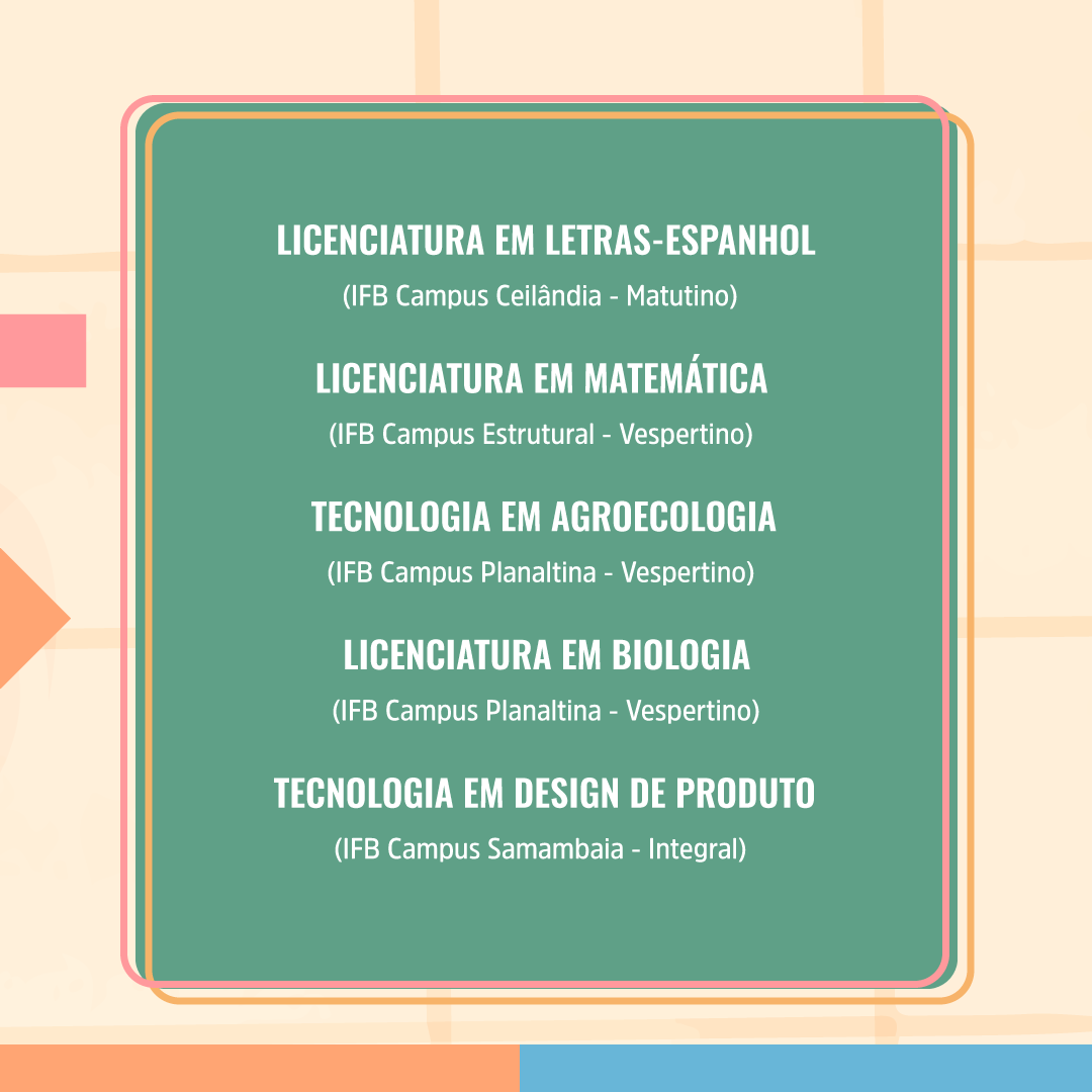 🔝🆙Fazer um curso superior no IFB é possível.
São vagas gratuitas para cursos presenciais.
Acesse ifb.edu.br/estude-no-ifb/…