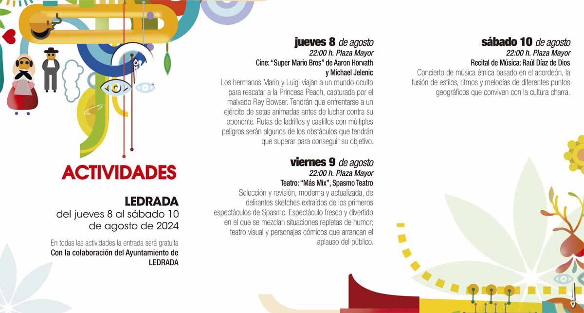 SpasmoTeatro's tweet photo. Viernes 9 de agosto
#Ledrada #Salamanca
“Más MIX” 22:00 https://t.co/MpvEa9HlFo