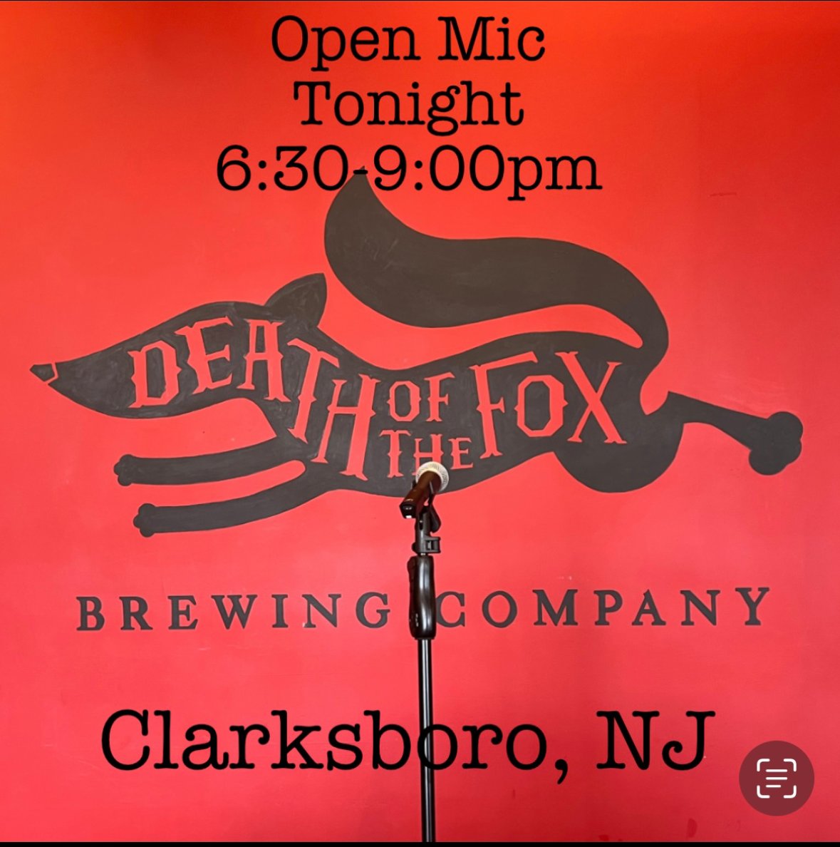ChuckMMusic1's tweet photo. Come On Out to Open Mic Tonight 6:30-9:00pm at Death Of The Fox in Clarksboro, NJ #openmic #southjersey #livemusic https://t.co/MLlgL4nhTj